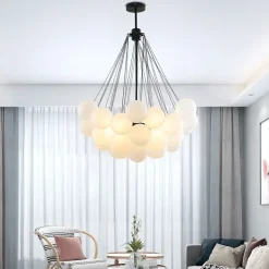 Bubble Glass LED Chandelier - Image 4