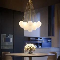 Bubble Glass LED Chandelier - Image 3