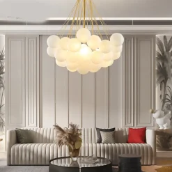 Bubble Glass LED Chandelier - Image 5