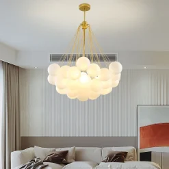Bubble Glass LED Chandelier - Image 2