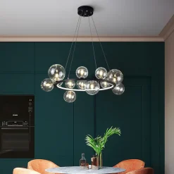 Glass Ball Led Chandeliers - Image 4