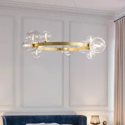 Glass Ball Led Chandeliers - Image 2