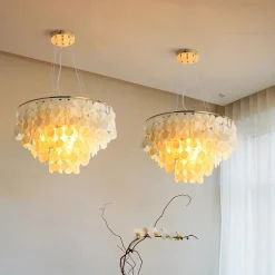Luxury Gold Chromium Metal Chandelier - Image 4