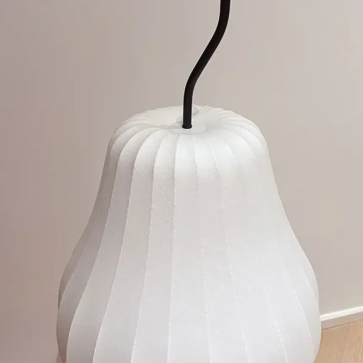 Japanese Style Silk Floor Lamp - Image 5