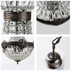 Retro Royal Empire Crystal Lamp - Image 6