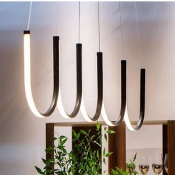 Aluminum U-shaped Chandeliers - Image 5