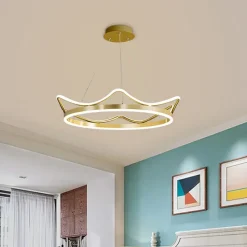 Minimalist Crown Chandelier - Image 2