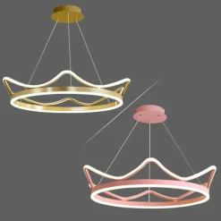 Minimalist Crown Chandelier - Image 6