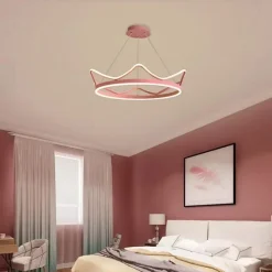 Minimalist Crown Chandelier - Image 3