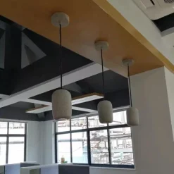 Minimalist Cement Led Chandeliers - Image 3