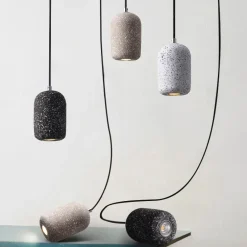 Minimalist Cement Led Chandeliers - Image 5