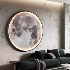 Art LED Moon Wall Lamp - Image 5