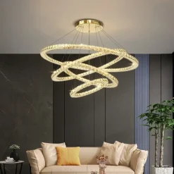 Luxury Crystal Ring Chandelier - Image 5