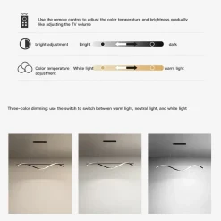Minimalist Restaurant Chandelier - Image 5