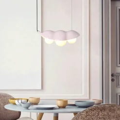 Resin Glass Ball LED Pendant Lamp - Image 3